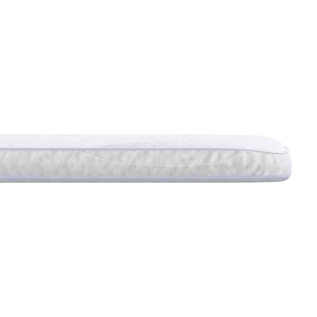 Matratzenauflage Weiß Strickstoff