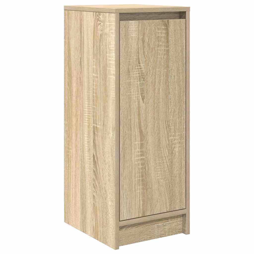 Schuhschrank Sonoma-Eiche 29,5X34X76 Cm Holzwerkstoff Sonoma Eiche