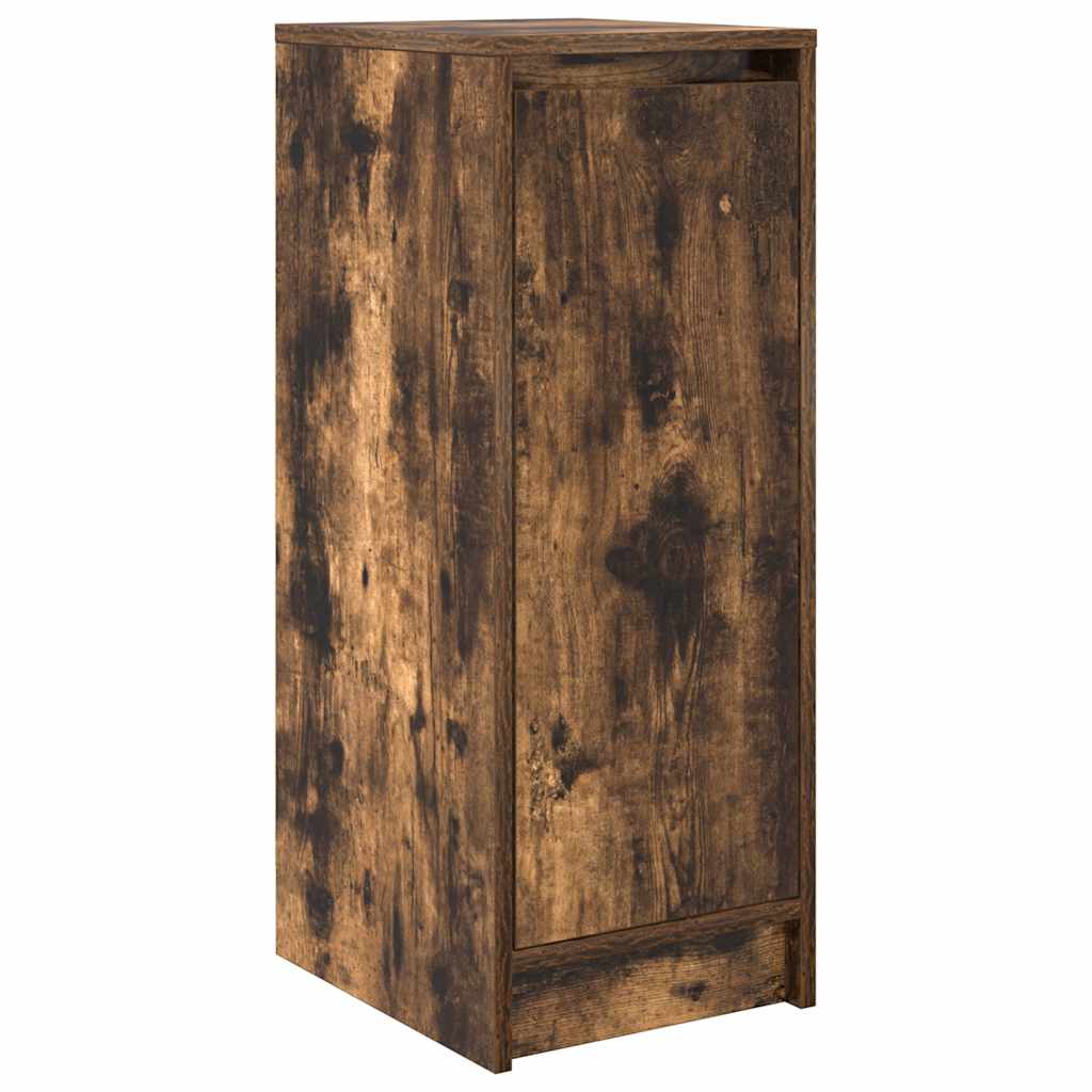 Schuhschrank 29,5X34X76 Cm Holzwerkstoff Räuchereiche