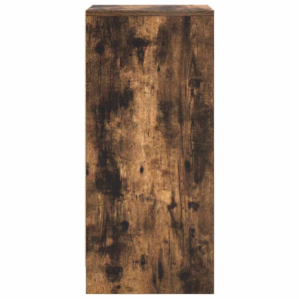 Schuhschrank 29,5X34X76 Cm Holzwerkstoff Räuchereiche