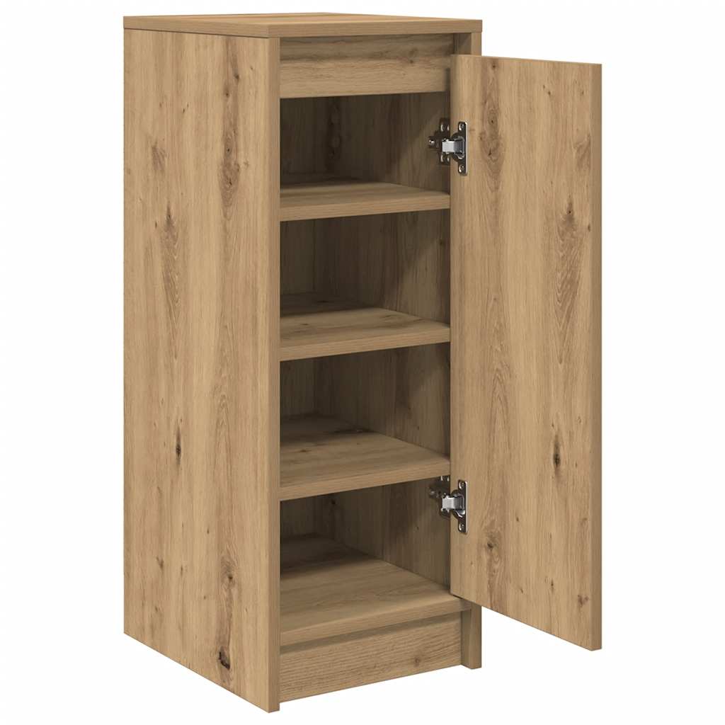 Schuhschrank 29,5X34X76 Cm Holzwerkstoff Artisan-Eiche