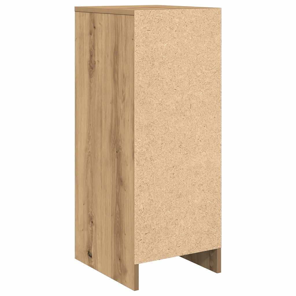 Schuhschrank 29,5X34X76 Cm Holzwerkstoff Artisan-Eiche