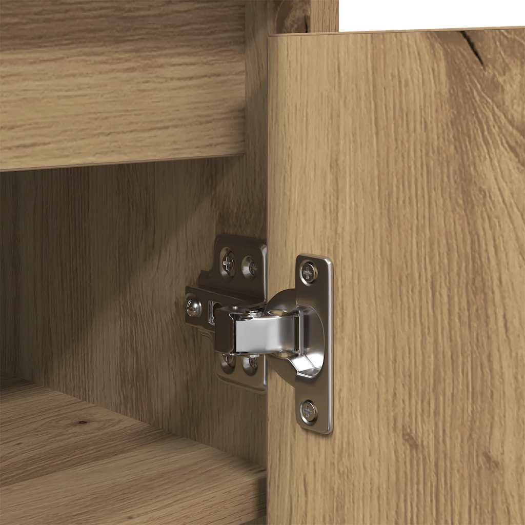 Schuhschrank 29,5X34X76 Cm Holzwerkstoff Artisan-Eiche