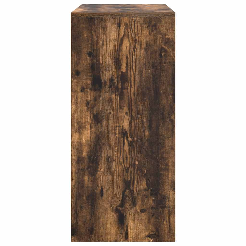Schuhschrank 57X34X76 Cm Holzwerkstoff Räuchereiche