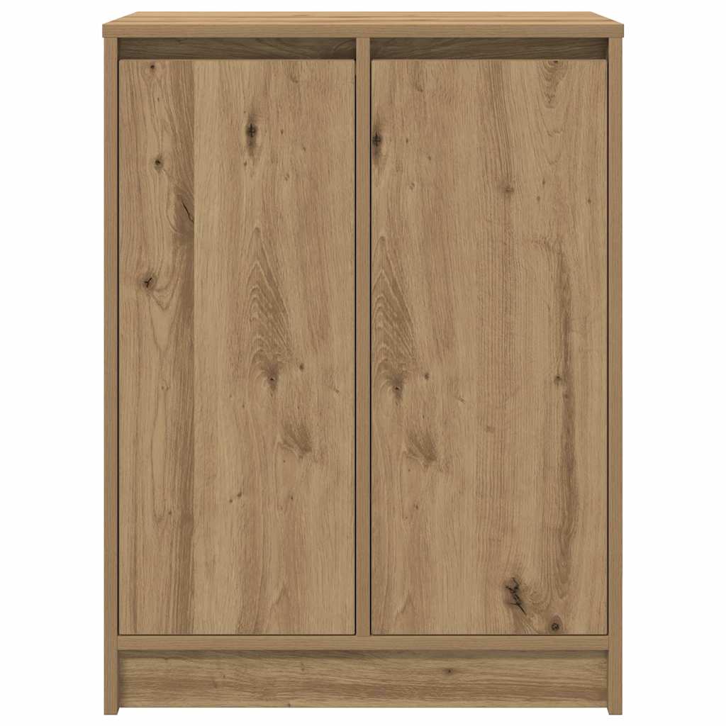 Schuhschrank 57X34X76 Cm Holzwerkstoff Artisan-Eiche