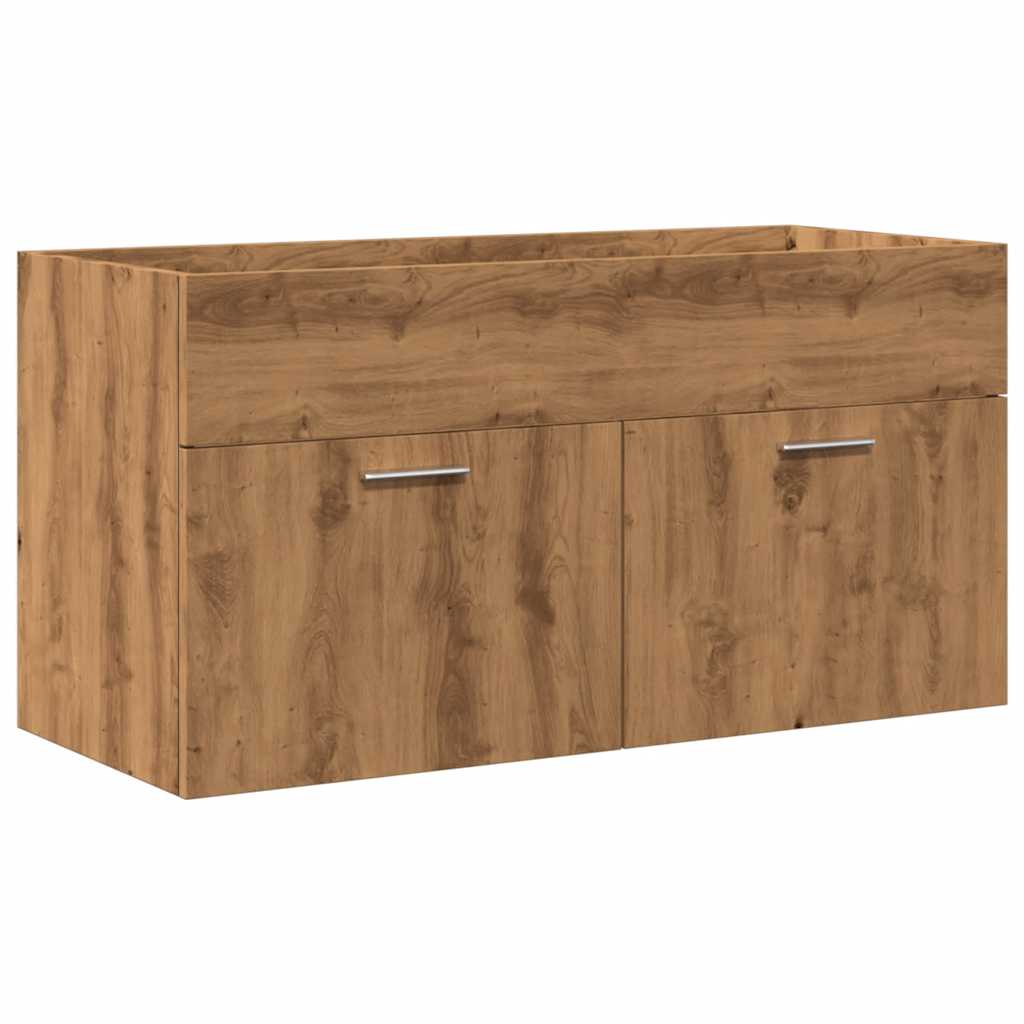 3-Tlg. Badmöbel-Set Holzwerkstoff