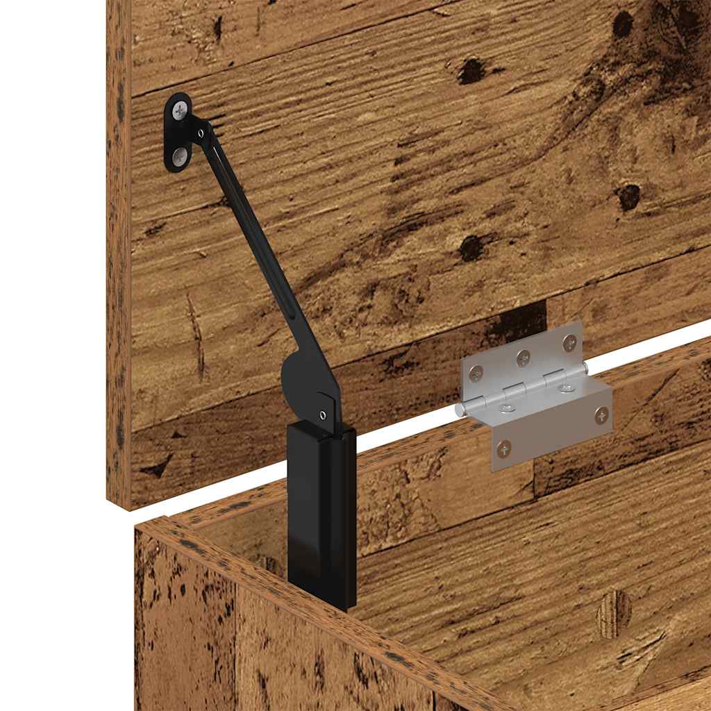 Schuhbank -Optik 102X30,5X45 Cm Holzwerkstoff Altholz