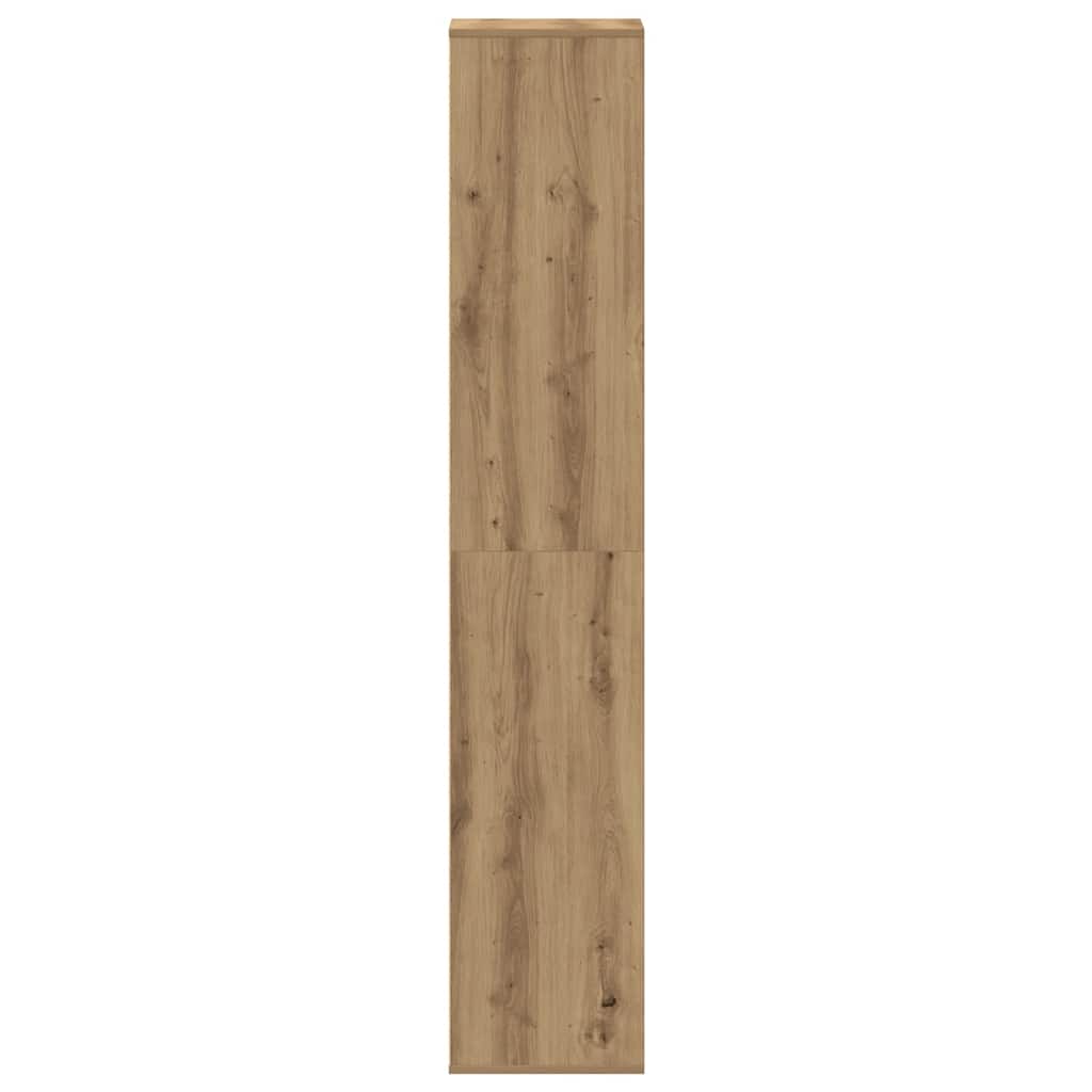 Schuhschrank Artisan-Eiche 54X34X183 Cm Holzwerkstoff Artisian Oak