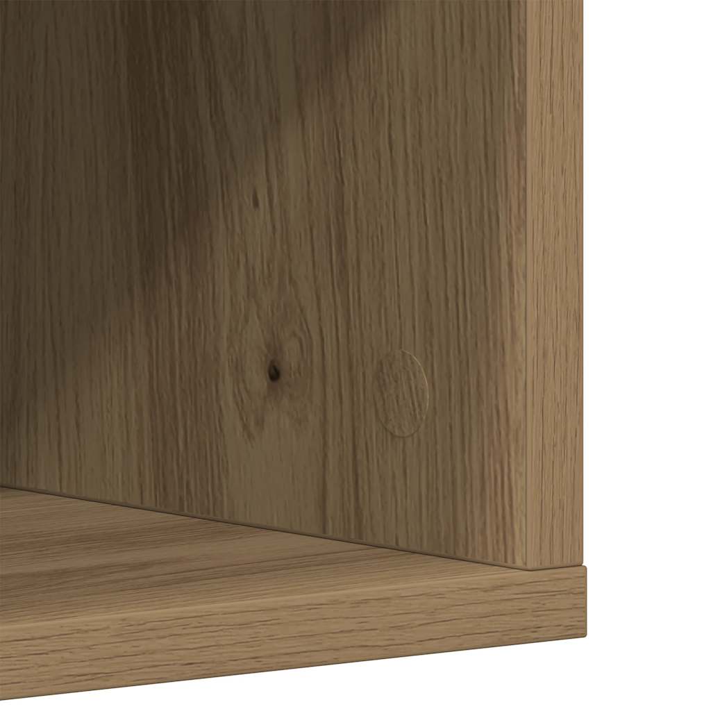 Schuhschrank Artisan-Eiche 54X34X183 Cm Holzwerkstoff Artisian Oak