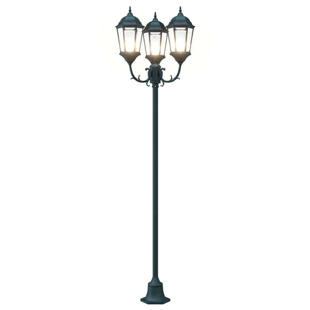 Garten-Licht Vintage Gebürstetes Grün 57 X 49 X 241 Cm