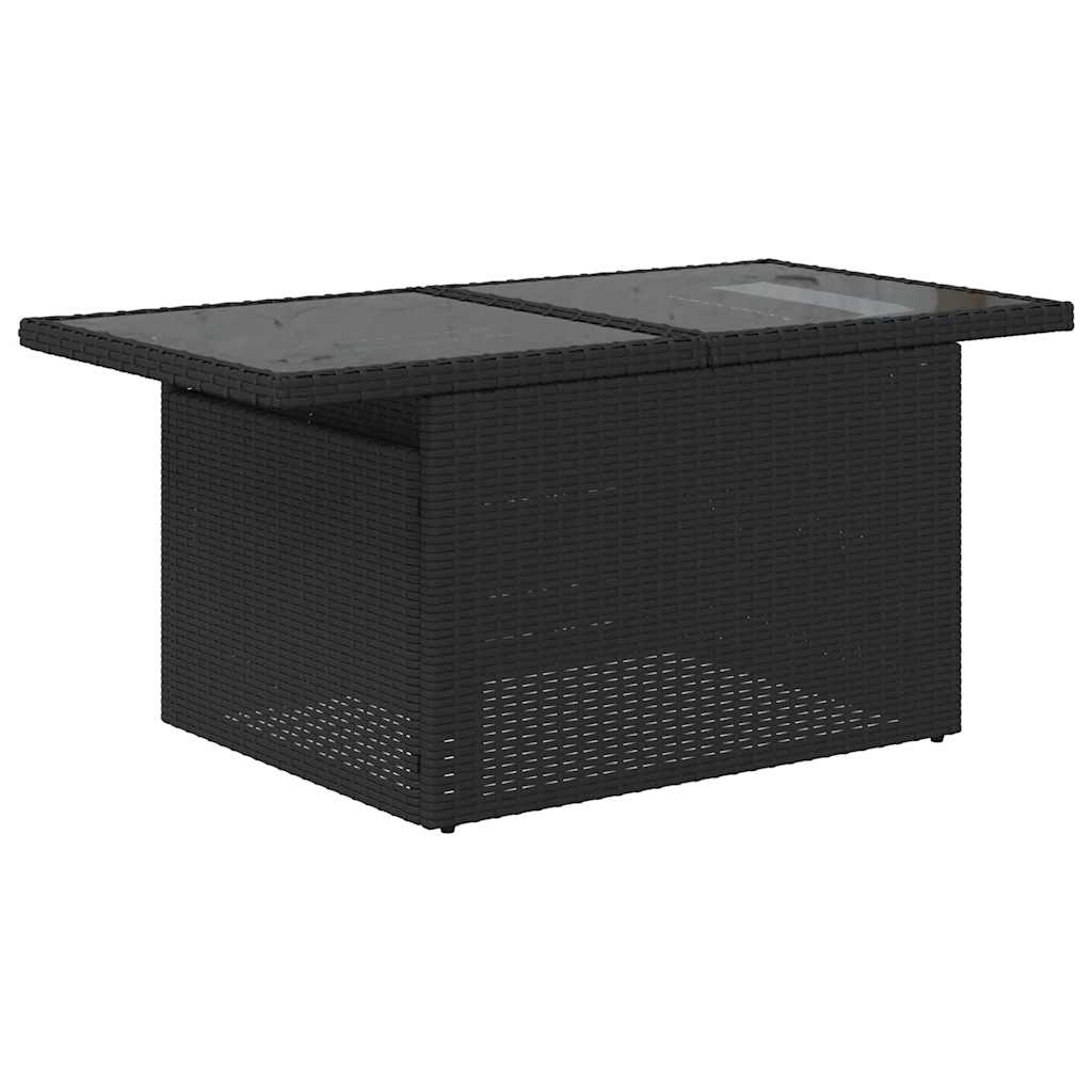 7-Tlg. Garten-Sofagarnitur Mit Kissen Poly Rattan