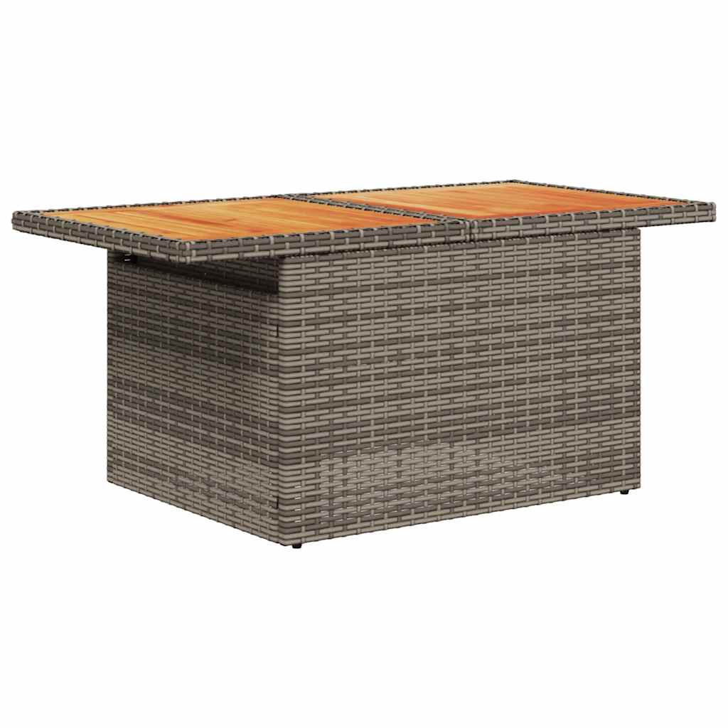 5-Tlg. Garten-Sofagarnitur Mit Kissen Poly Rattan