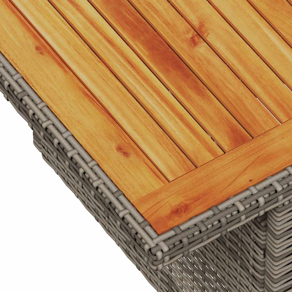 5-Tlg. Garten-Sofagarnitur Mit Kissen Poly Rattan