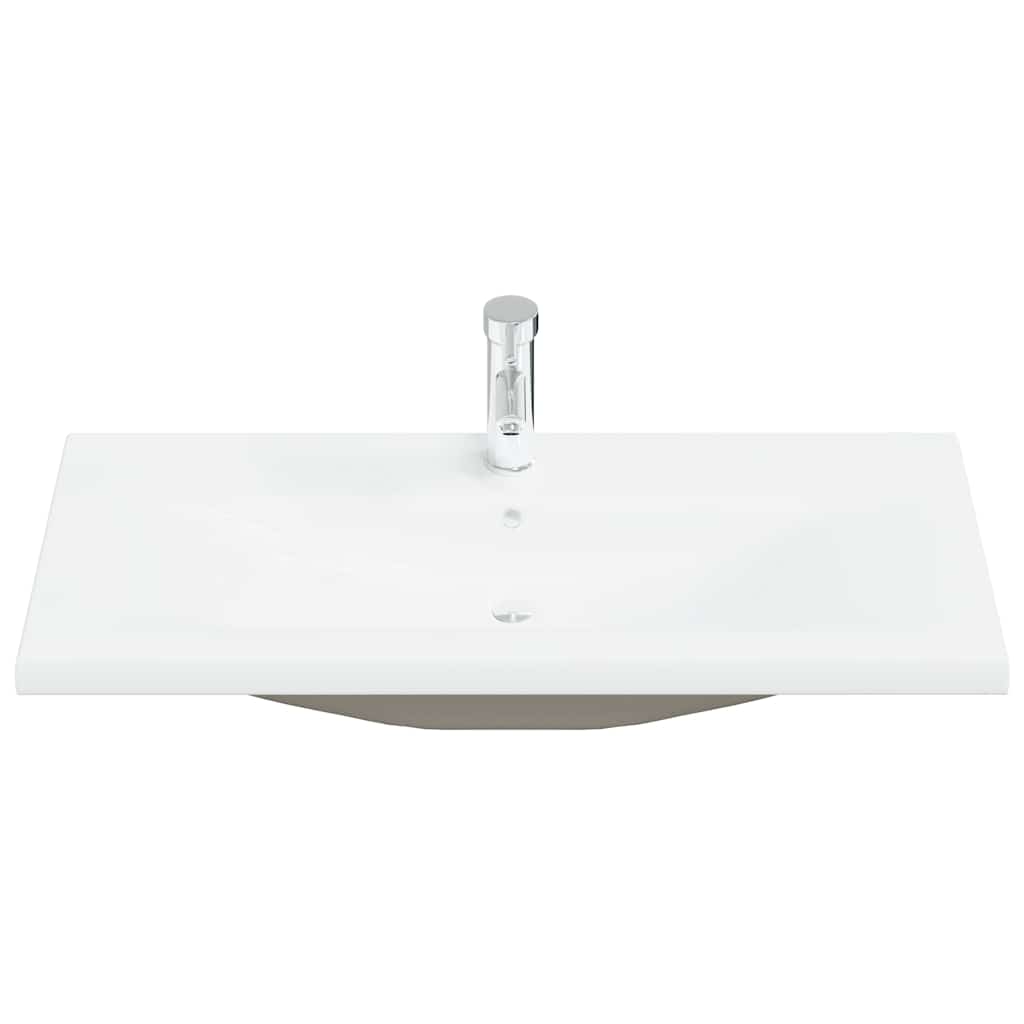 5-Tlg. Badmöbel-Set -Optik Holzwerkstoff