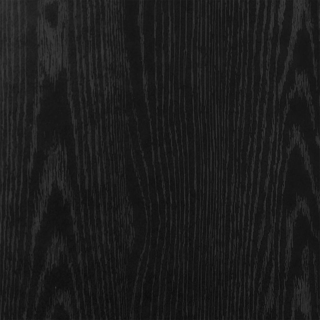 Schuhregal Schwarz Eichen-Optik 54X34X100,5 Cm Holzwerkstoff Schwarze Eiche