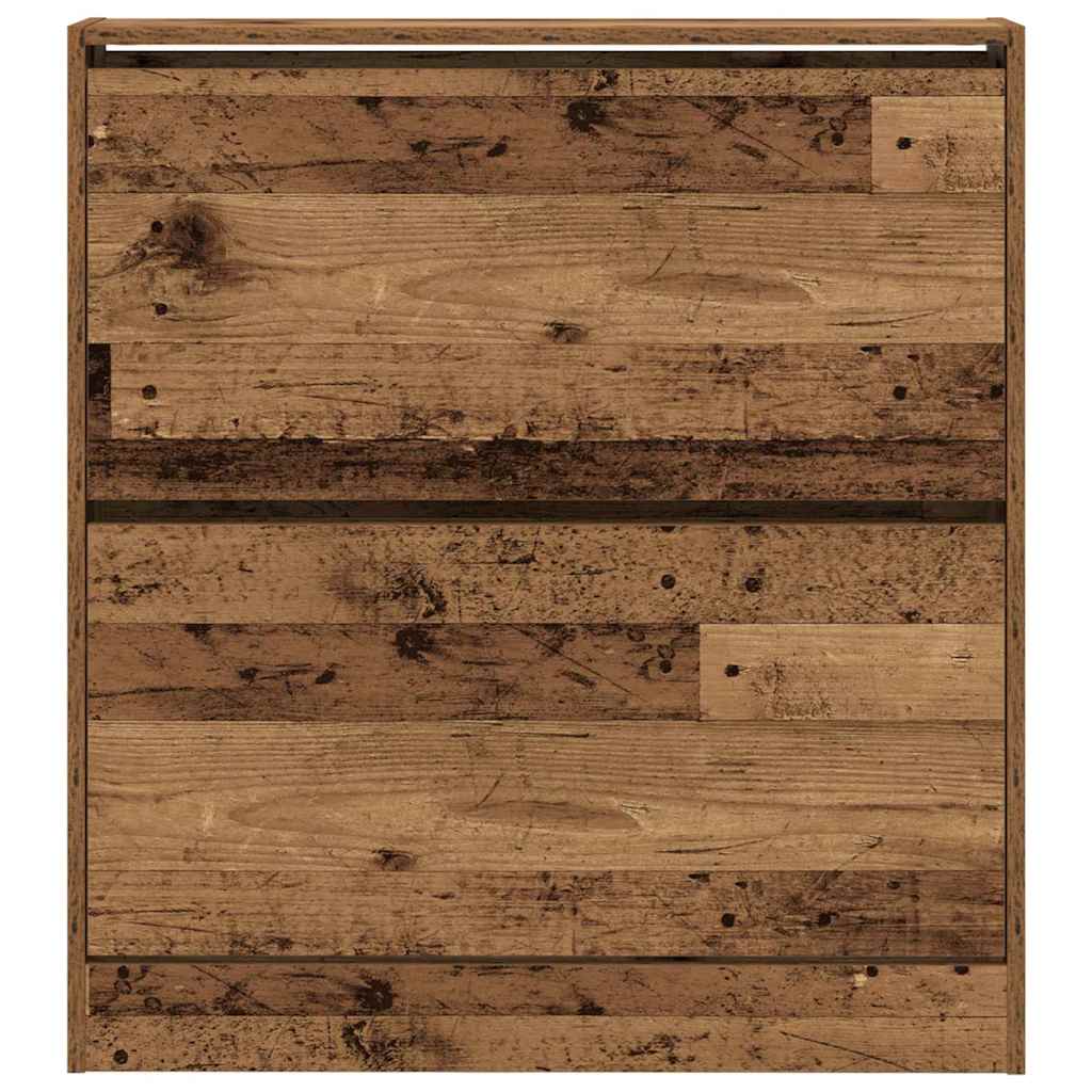 Schuhschrank Mit Regal Holzwerkstoff