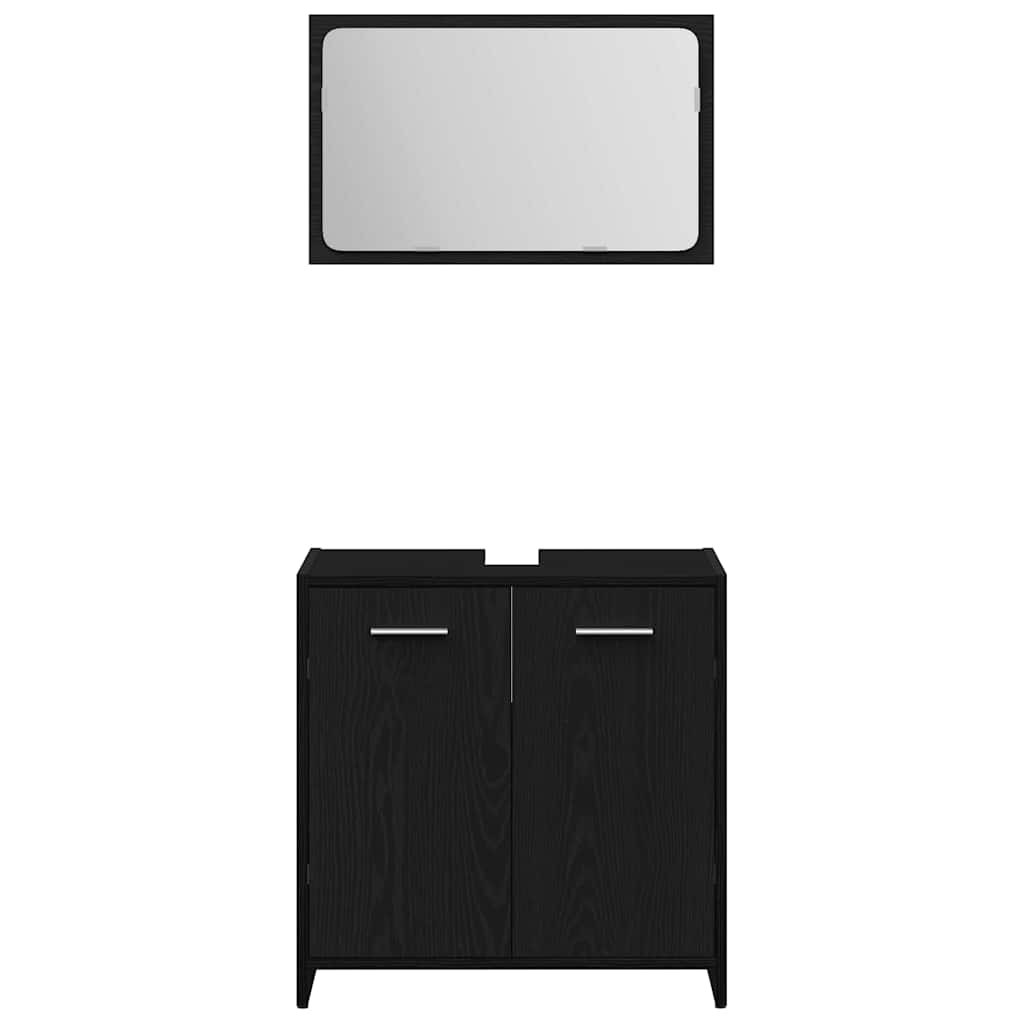 Badezimmermöbel-Set 3 Pcs Holzwerkstoff