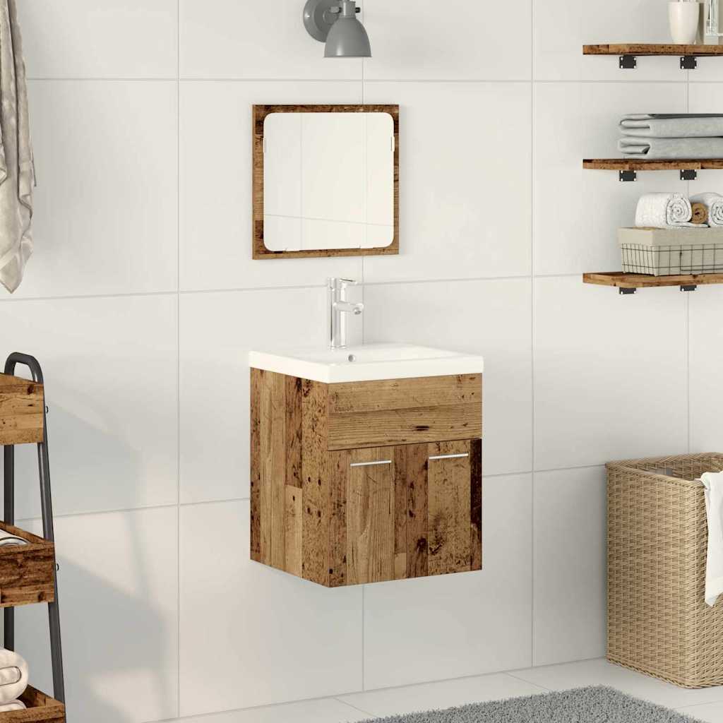 Badmöbel-Set Holzwerkstoff