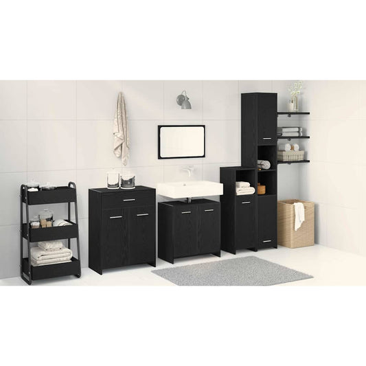 Badezimmermöbel-Set 4 Pcs Holzwerkstoff