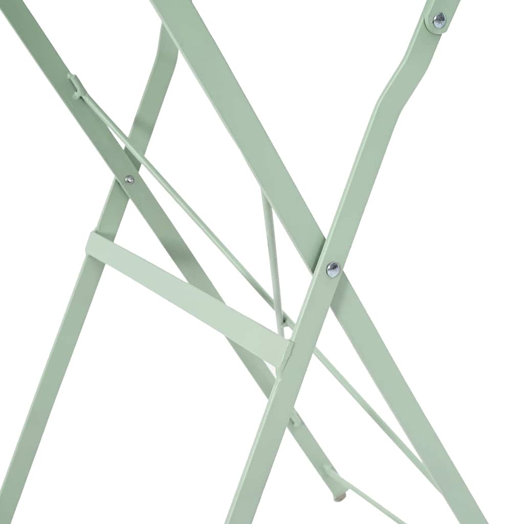Bistrotisch Ø 50 X 71 Cm Pulverbeschichteter Stahl
