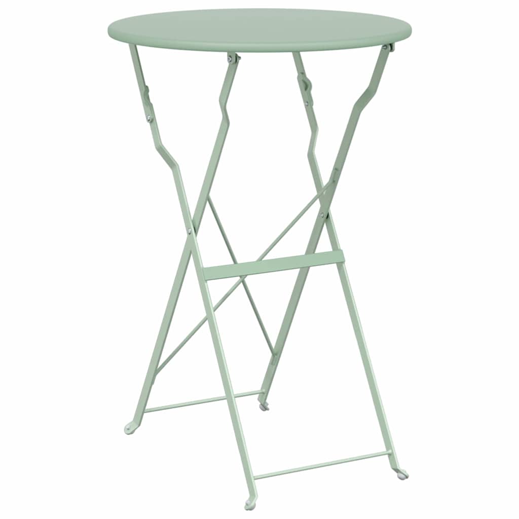 Bistrotisch Ø 50 X 71 Cm Pulverbeschichteter Stahl