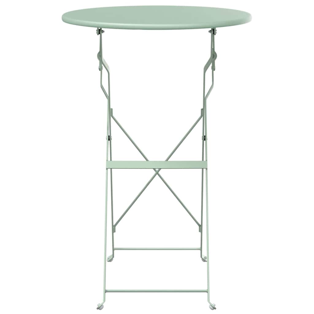 Bistrotisch Ø 50 X 71 Cm Pulverbeschichteter Stahl
