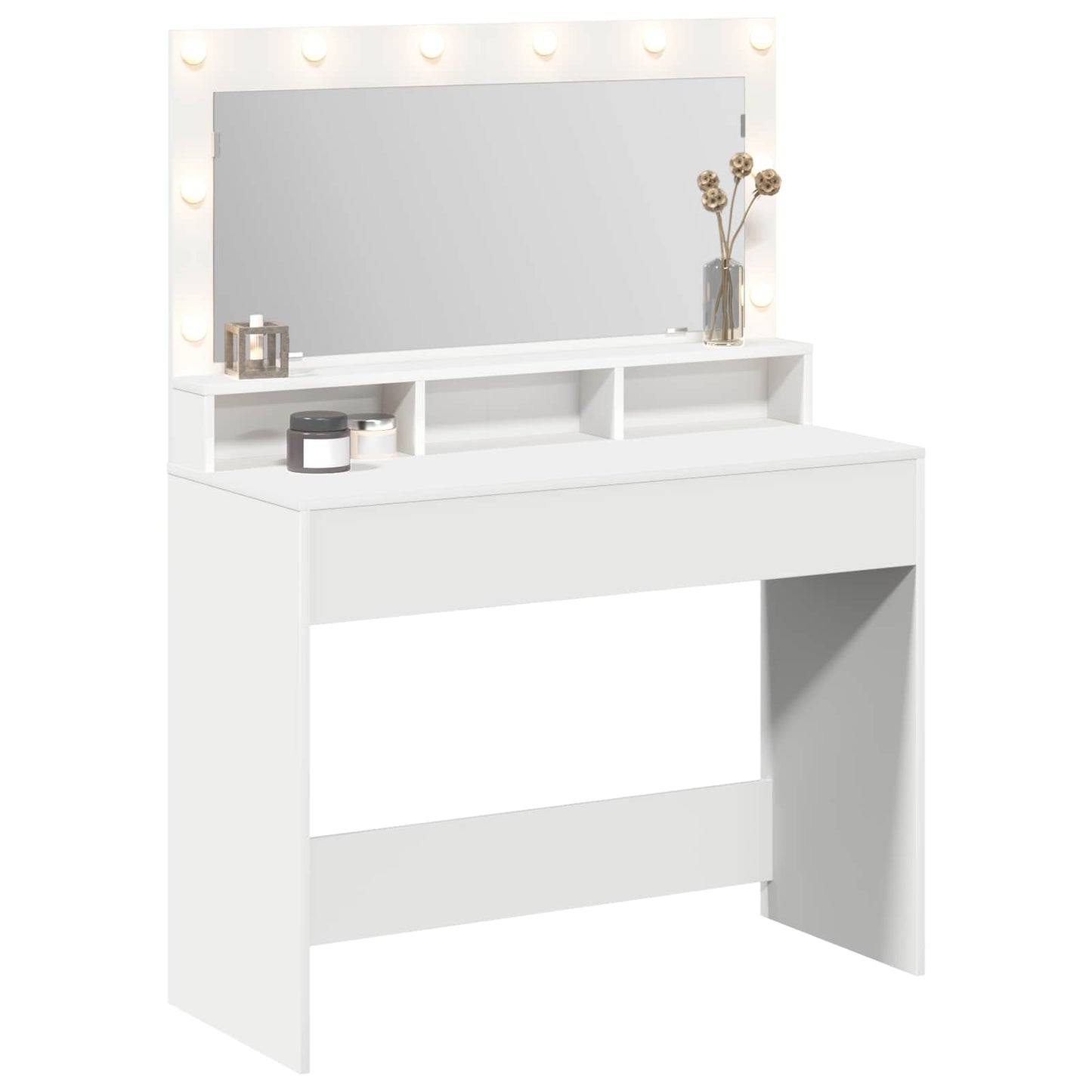 Schminktisch Mit Regal Holzwerkstoff