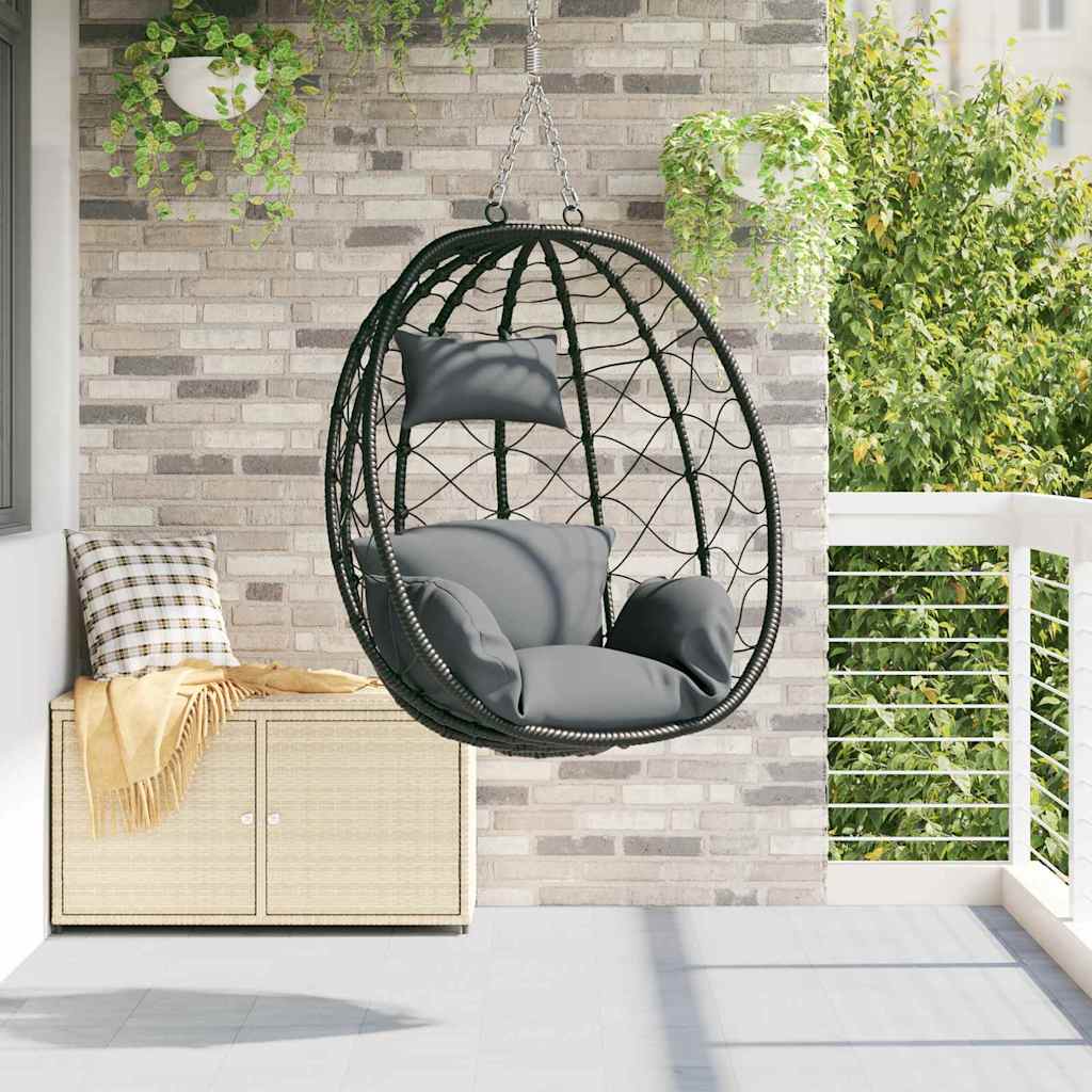 Hängendes Ei-Stuhl 91,5 X 54,5 X 107 Cm Poly-Rattan