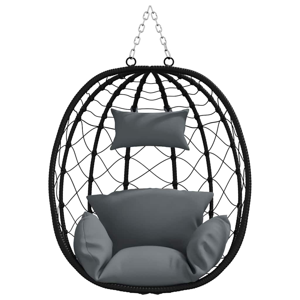 Hängendes Ei-Stuhl 91,5 X 54,5 X 107 Cm Poly-Rattan