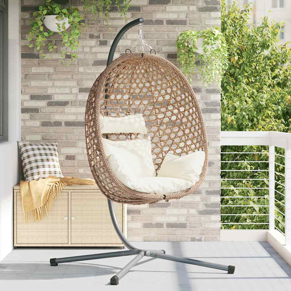 Hängendes Ei-Stuhl 104 X 100 X 191 Cm Poly-Rattan