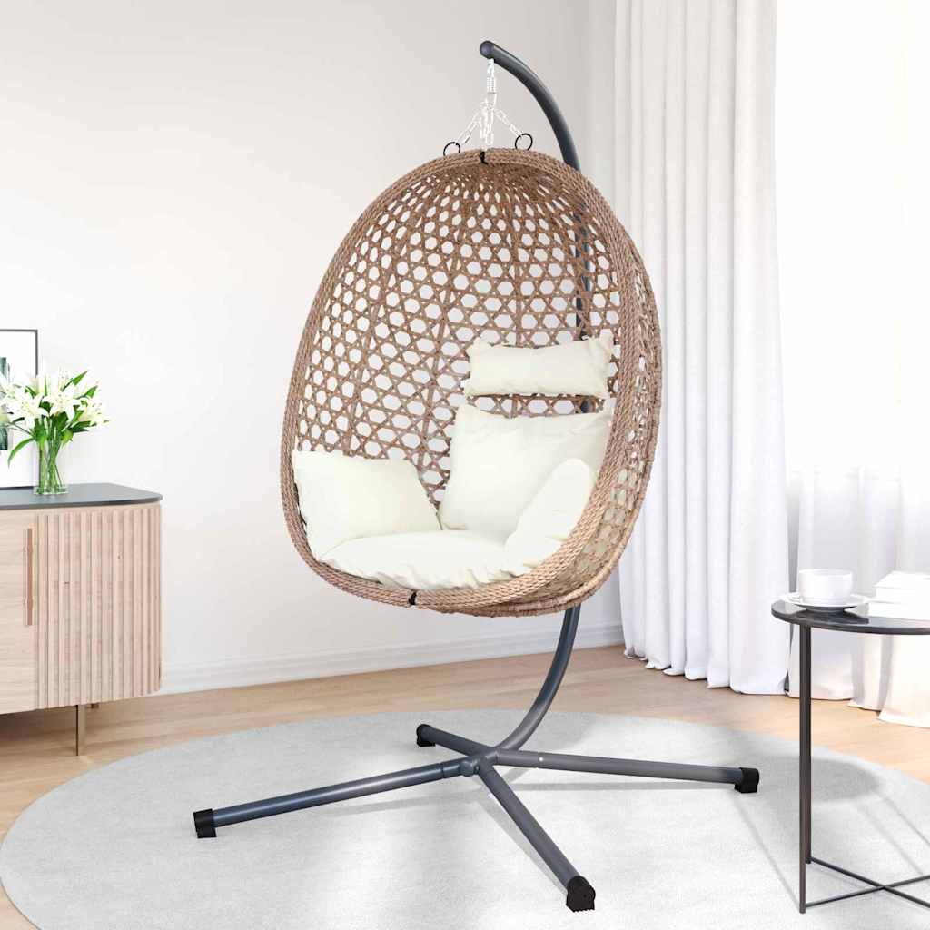 Hängendes Ei-Stuhl 104 X 100 X 191 Cm Poly-Rattan