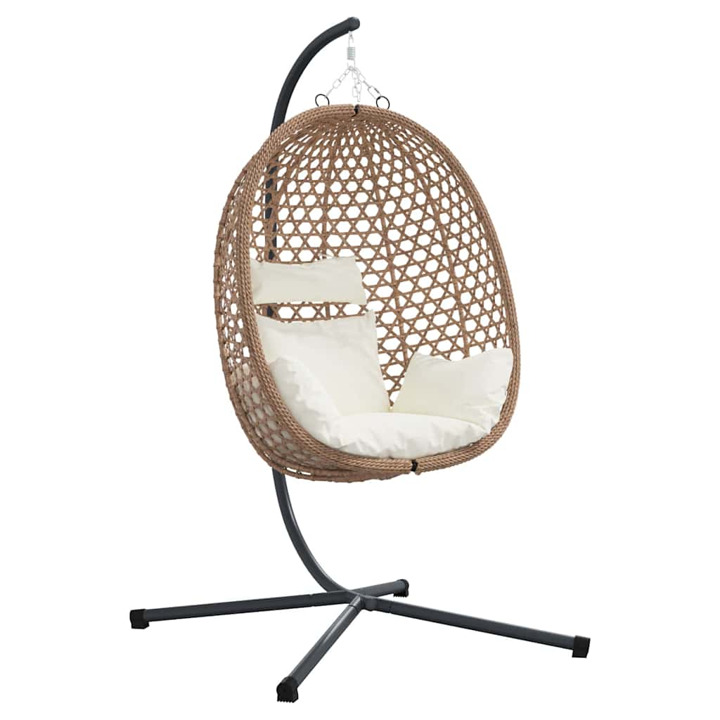 Hängendes Ei-Stuhl 104 X 100 X 191 Cm Poly-Rattan