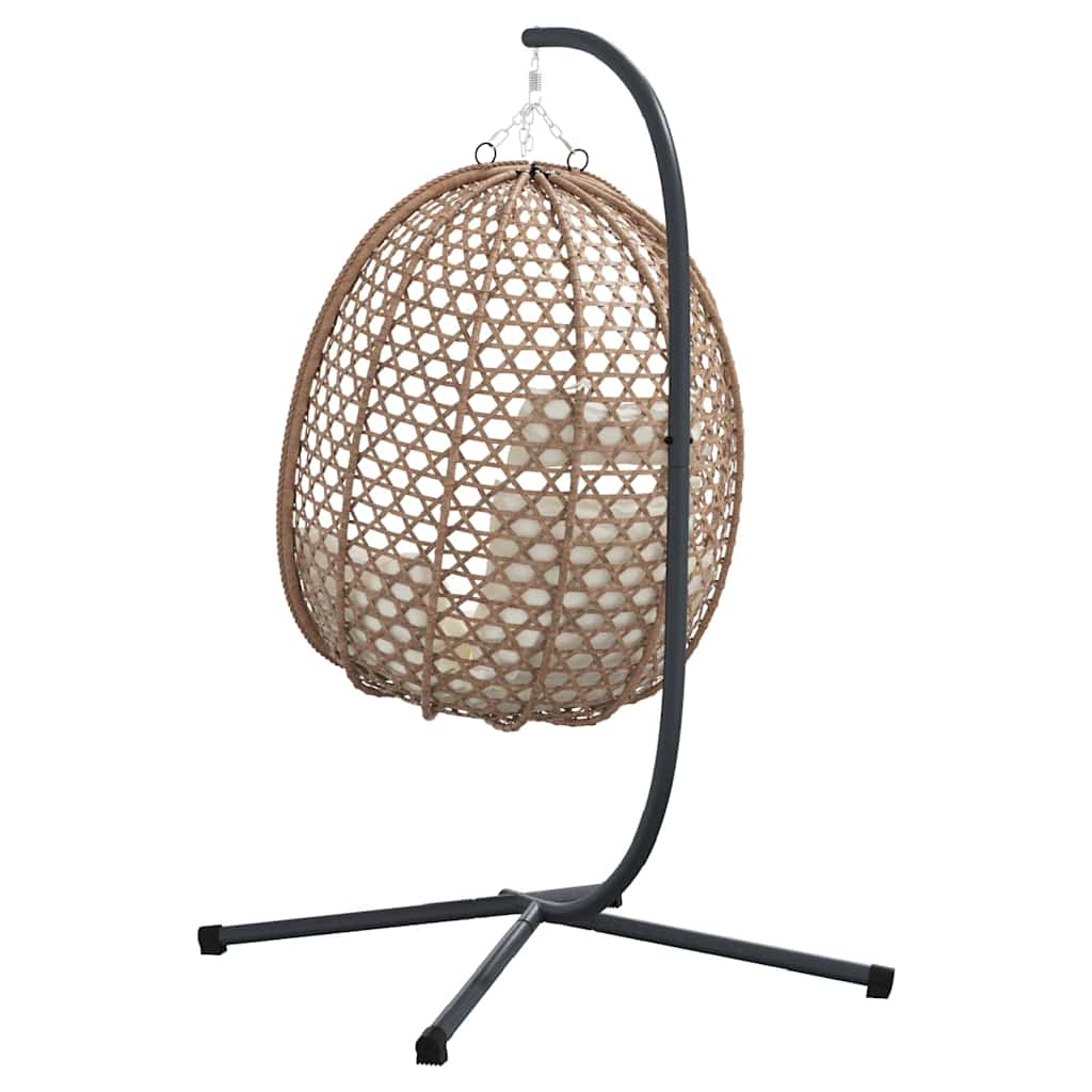 Hängendes Ei-Stuhl 104 X 100 X 191 Cm Poly-Rattan