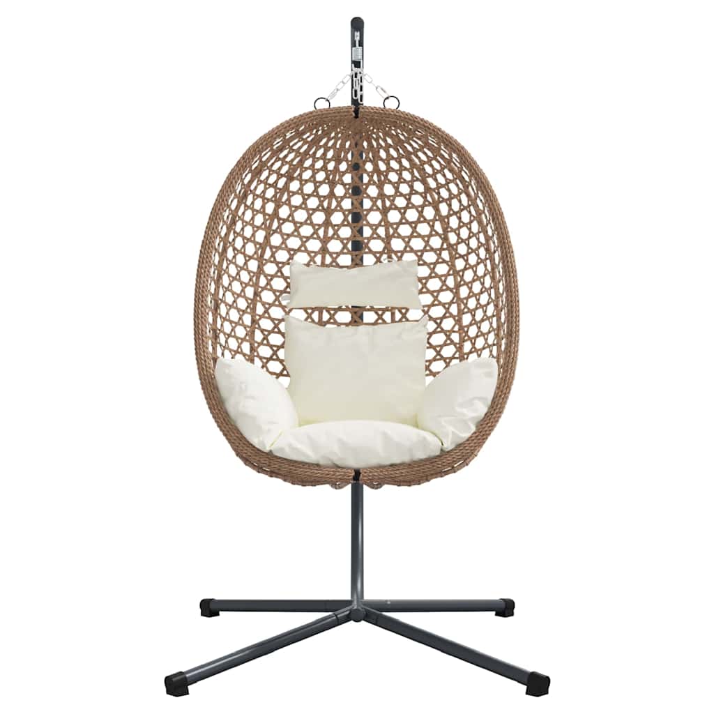 Hängendes Ei-Stuhl 104 X 100 X 191 Cm Poly-Rattan