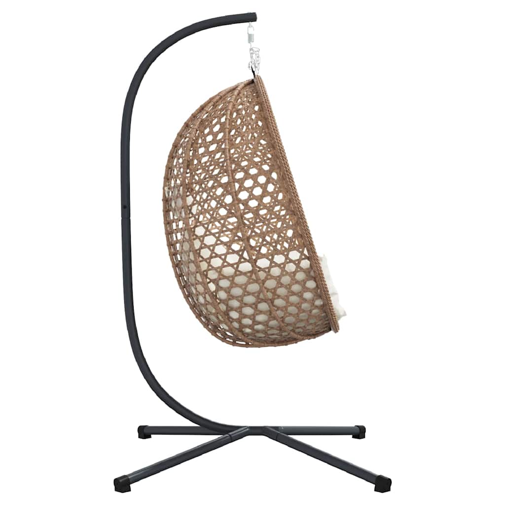 Hängendes Ei-Stuhl 104 X 100 X 191 Cm Poly-Rattan