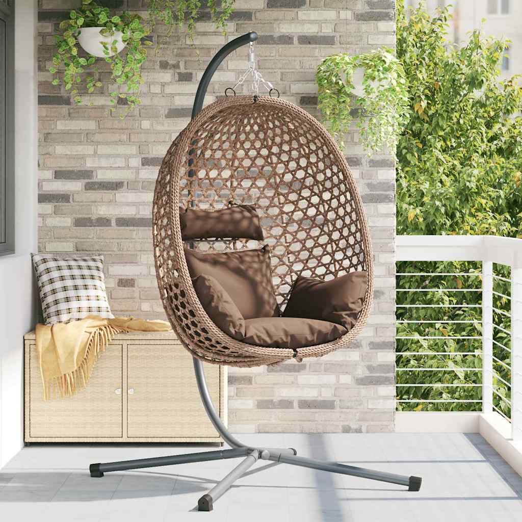 Hängendes Ei-Stuhl 104 X 100 X 191 Cm Poly-Rattan