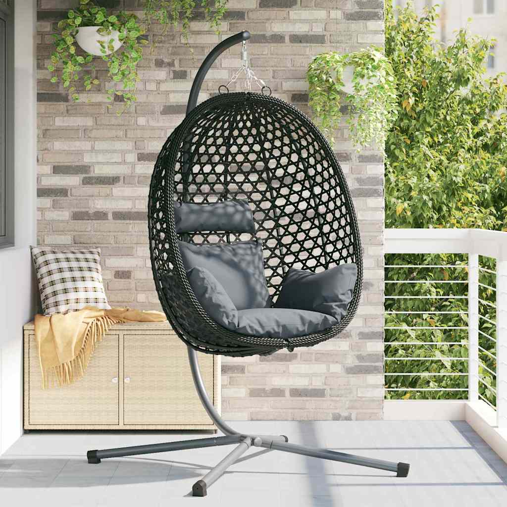 Hängendes Ei-Stuhl 104 X 100 X 191 Cm Poly-Rattan