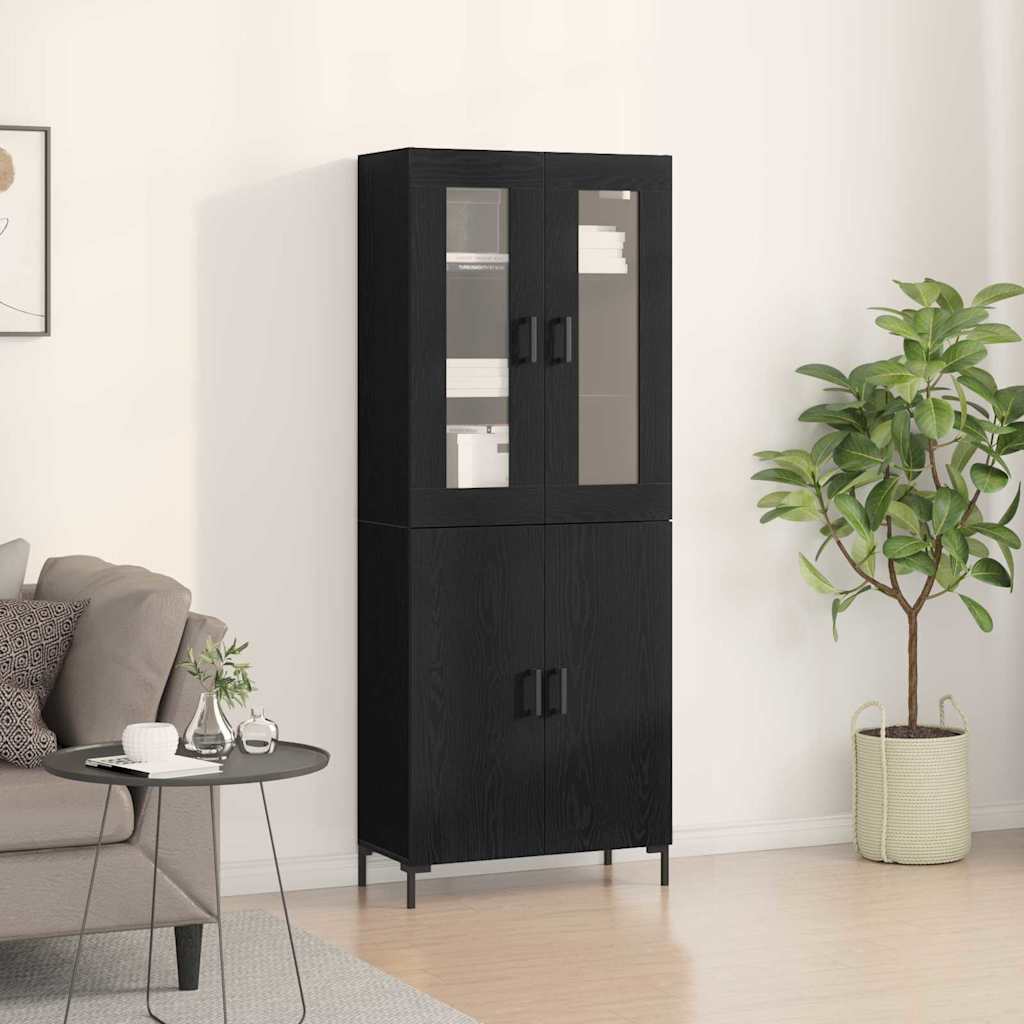 Highboard 69,5X34X180 Cm Holzwerkstoff