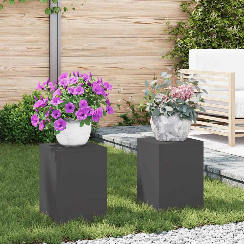 Pflanzenständer 2 Pcs 24 X 24 X 35 Cm Stahl
