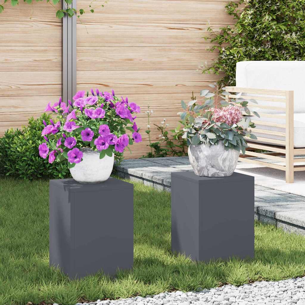 Pflanzenständer 2 Pcs 24 X 24 X 35 Cm Stahl