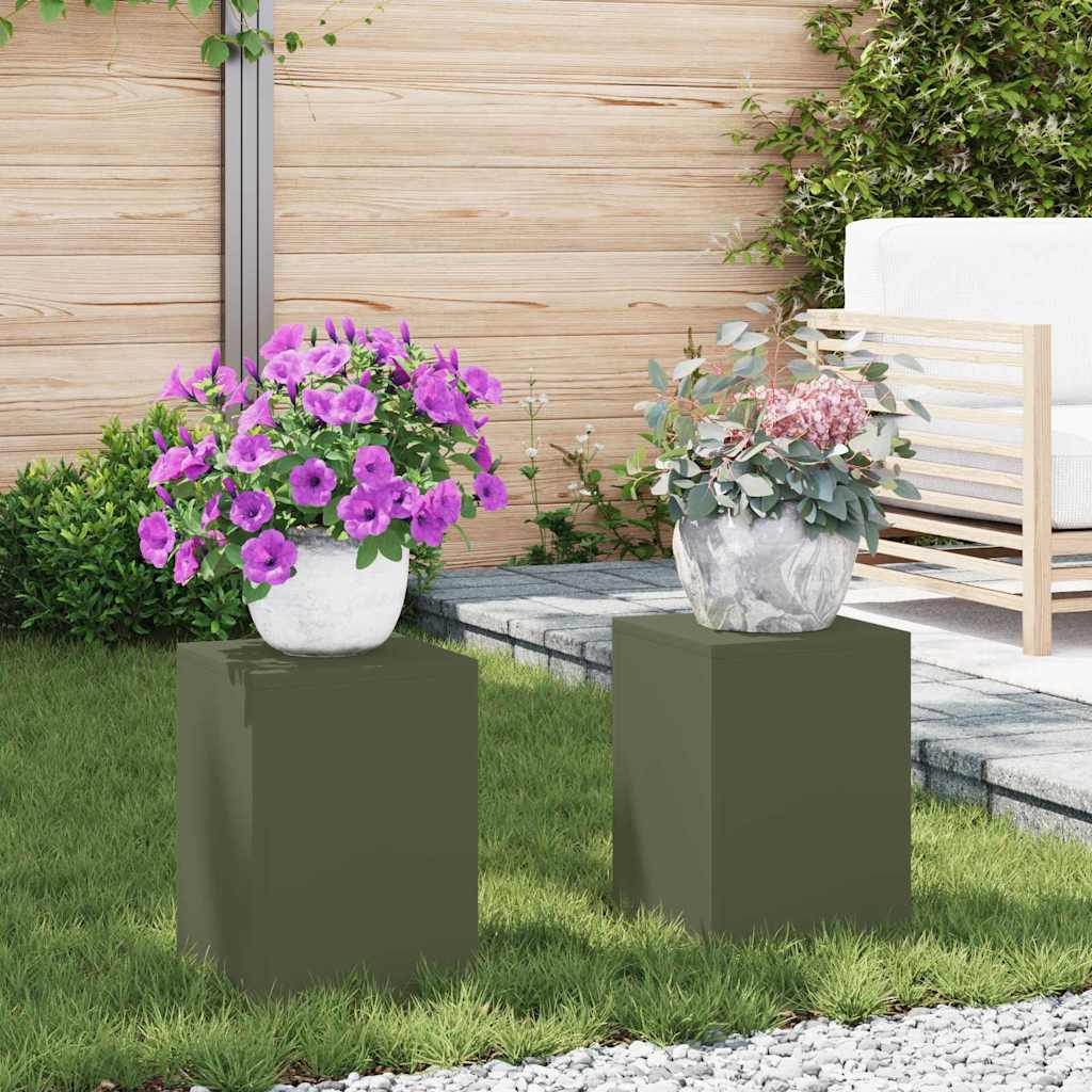 Pflanzenständer 2 Pcs 24 X 24 X 35 Cm Stahl