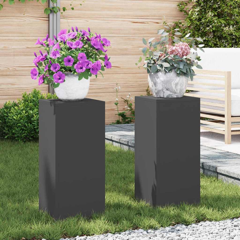 Pflanzenständer 2 Pcs 24 X 24 X 35 Cm Stahl