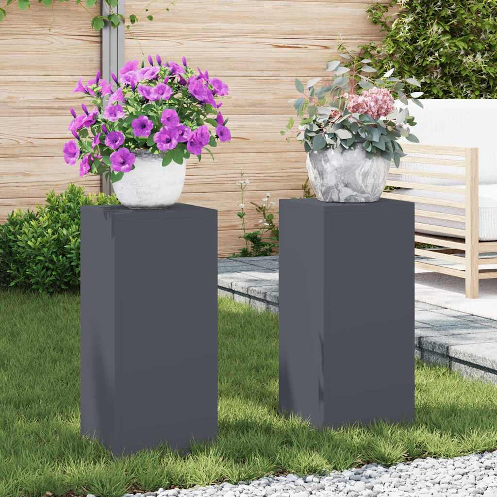 Pflanzenständer 2 Pcs 24 X 24 X 35 Cm Stahl