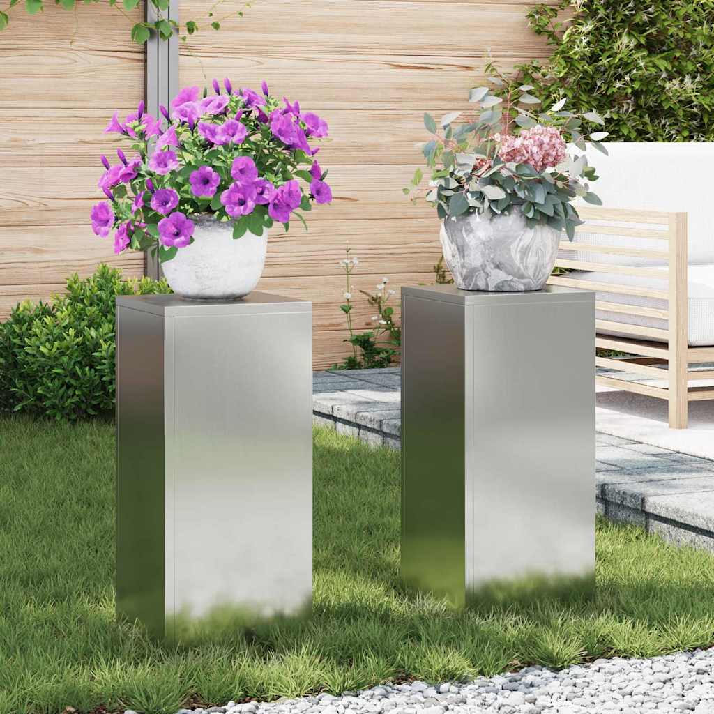 Pflanzenständer 2 Pcs 24 X 24 X 35 Cm Stahl