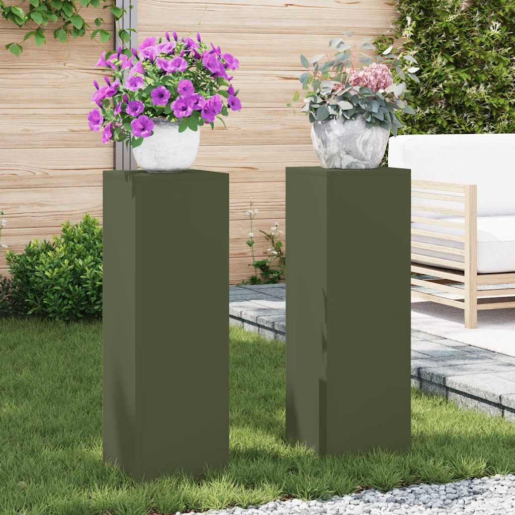 Pflanzenständer 2 Pcs 24 X 24 X 35 Cm Stahl