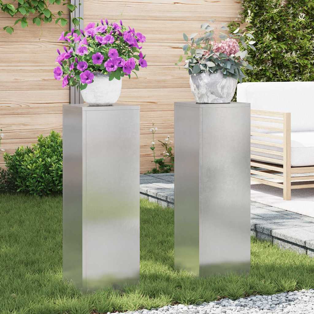 Pflanzenständer 2 Pcs 24 X 24 X 35 Cm Stahl