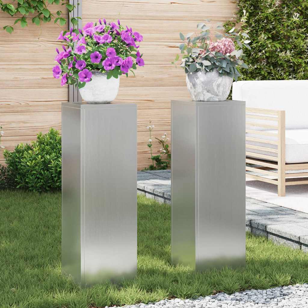 Pflanzenständer 2 Pcs 24 X 24 X 35 Cm Stahl