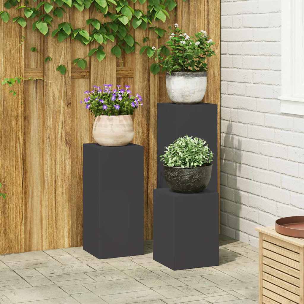 Pflanzenständer 2 Pcs 24 X 24 X 35 Cm Stahl
