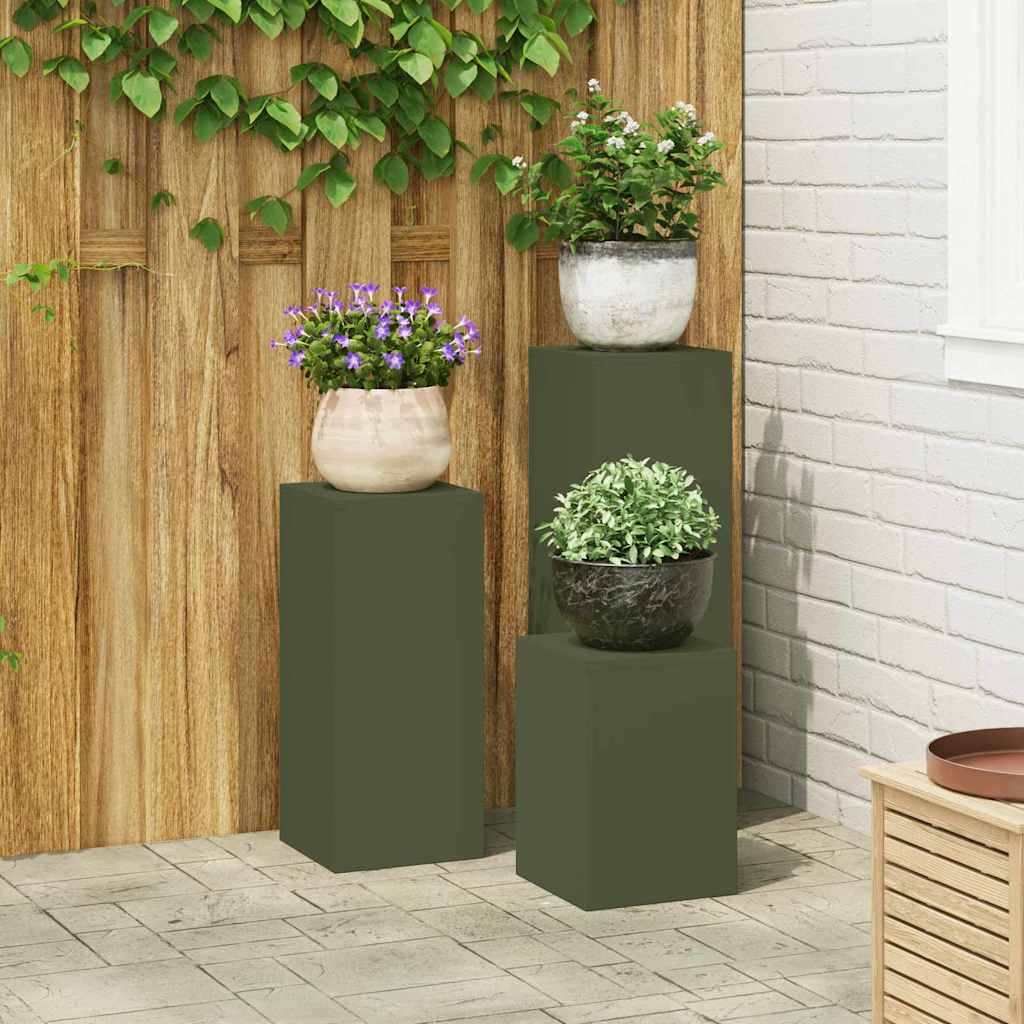 Pflanzenständer 2 Pcs 24 X 24 X 35 Cm Stahl
