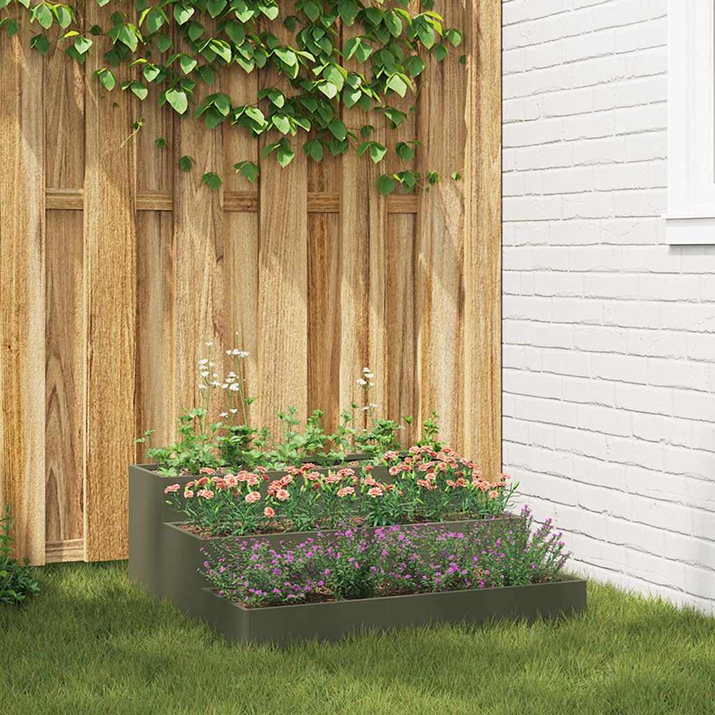 Garten-Pflanzgefäß Kaltgewalzter Stahl